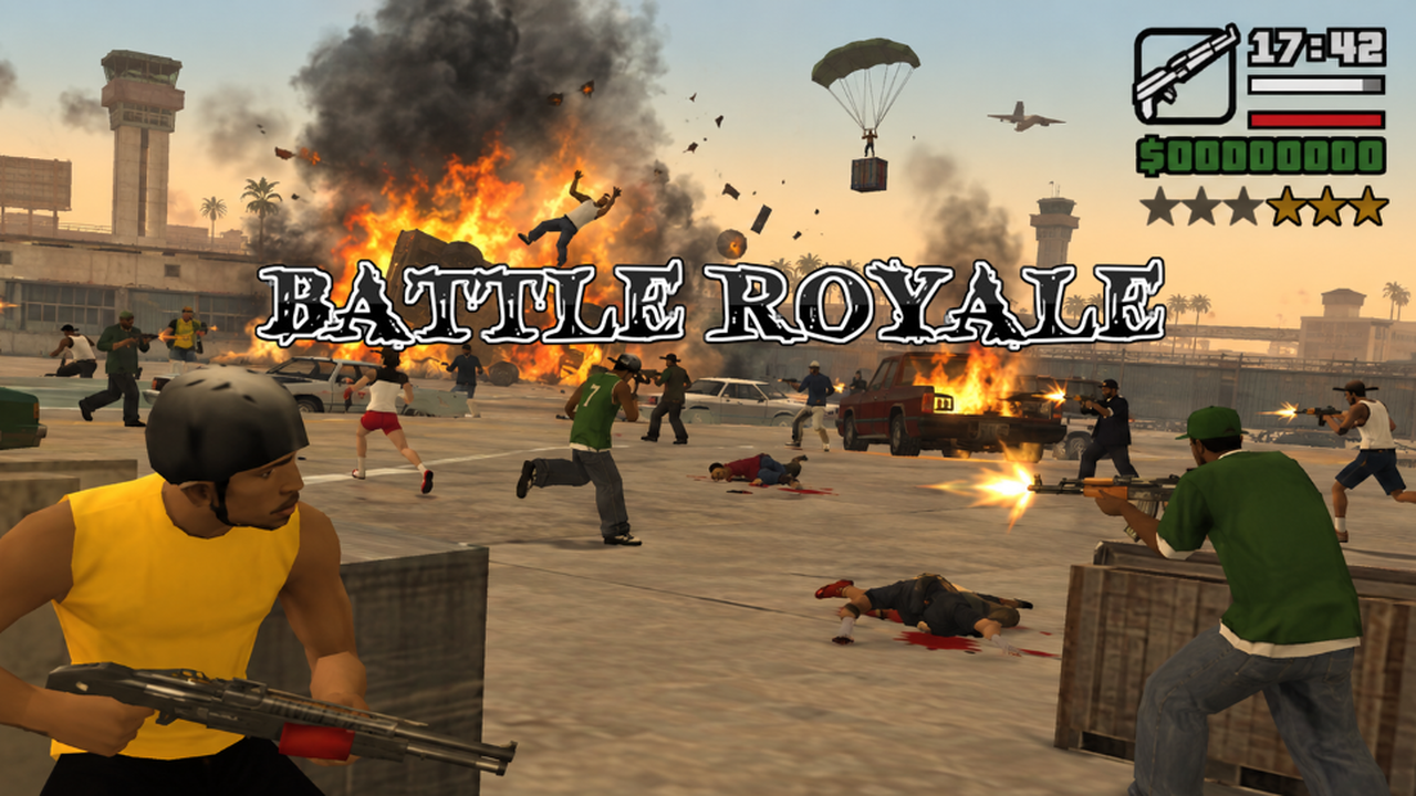 Battle Royale TikTok Live向け(GTA San Andreas)